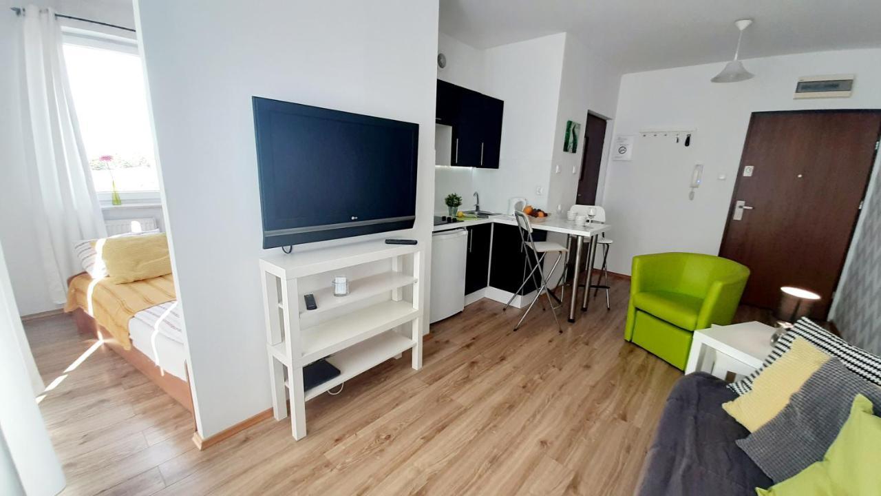 Z Balkonem I Bezplatnym Parkingiem Leilighet Gdańsk